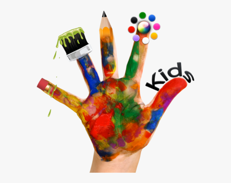 Transparent Kids Holding Hands Clipart Black And White - Children's Art, Transparent Clipart