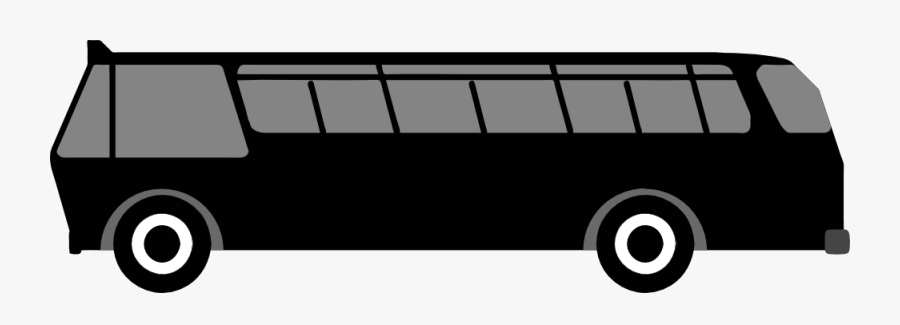 Bus Side View - Side View Of A Bus, Transparent Clipart