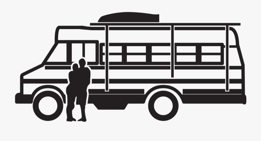 Minibus, Transparent Clipart
