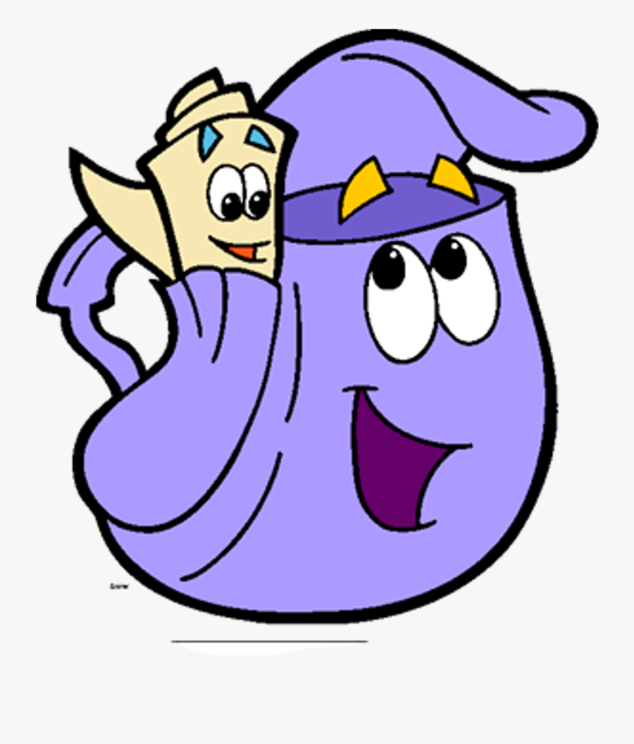 Las Manualidades De Consuelo Centro De Mesa Dora La - Mochila Y Mapa De Dora La Exploradora, Transparent Clipart