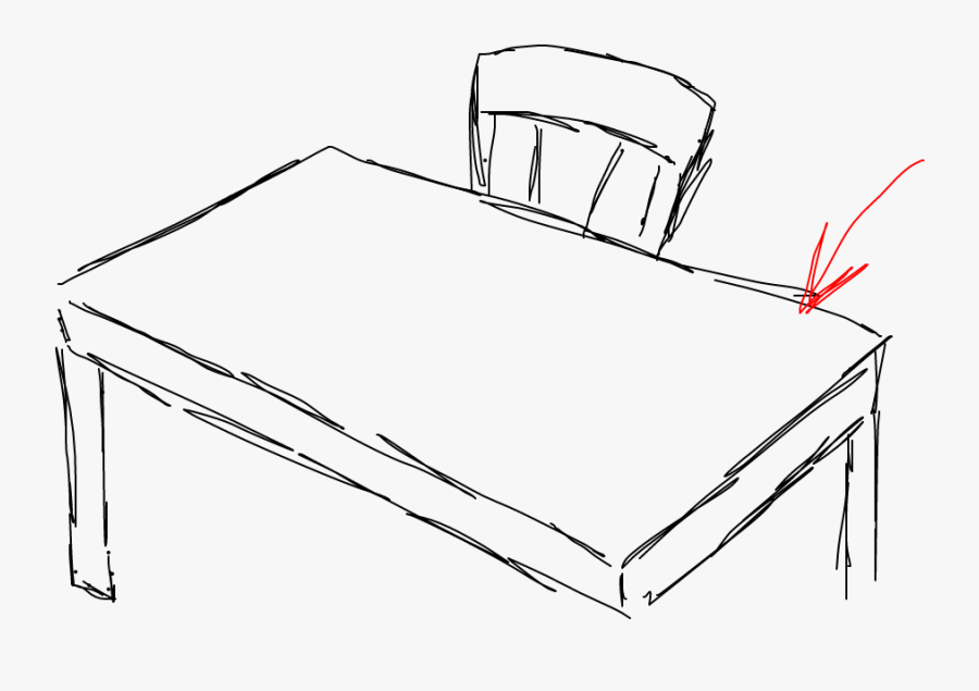 Clip Art Mesa Desenho - Desenho De Mesa Gartic, Transparent Clipart