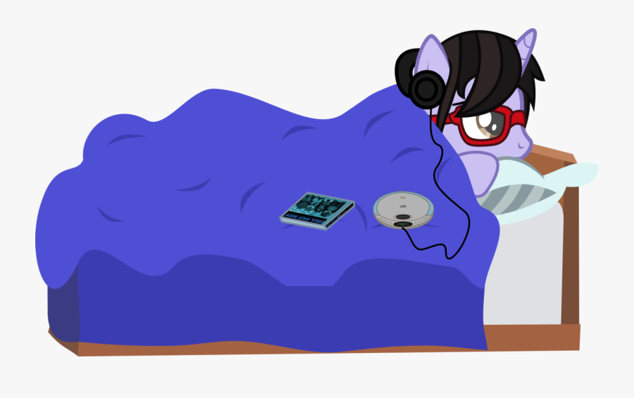 Headphone Clipart Cd Player - Cartoon, Transparent Clipart