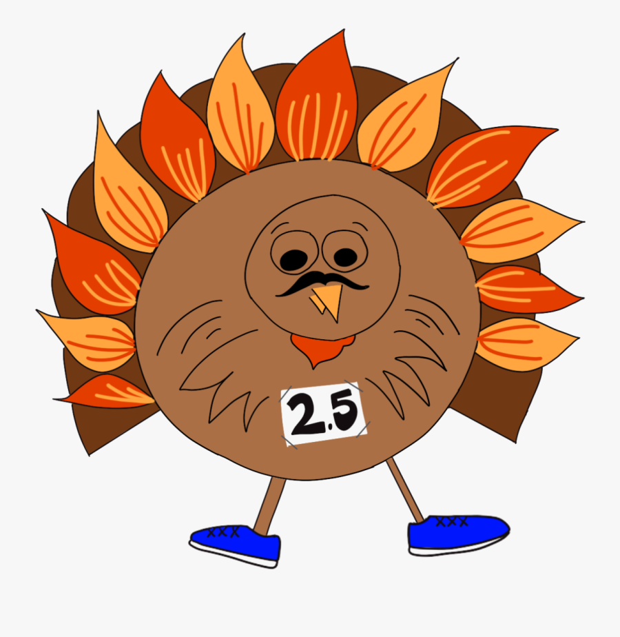 Transparent Turkey Trot Clipart - Cartoon, Transparent Clipart