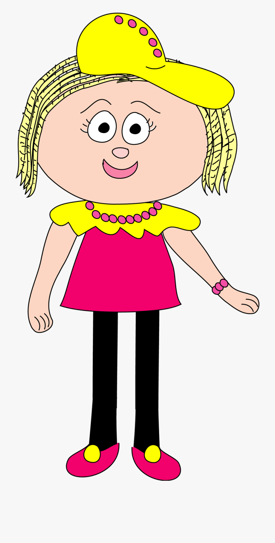 Bonecas & Meninas Clipart, Niñas Pequeñas, Muñecas - Cartoon, Transparent Clipart