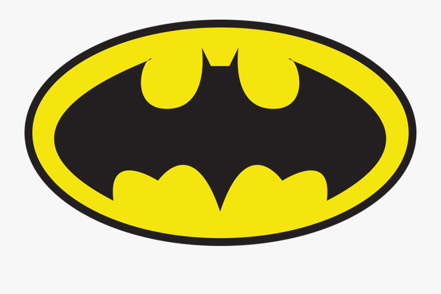 Batman Logo, Transparent Clipart