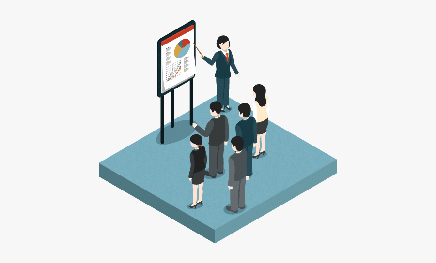 Training Made Easy With Microlearning - Working People Vector Png, Transparent Clipart