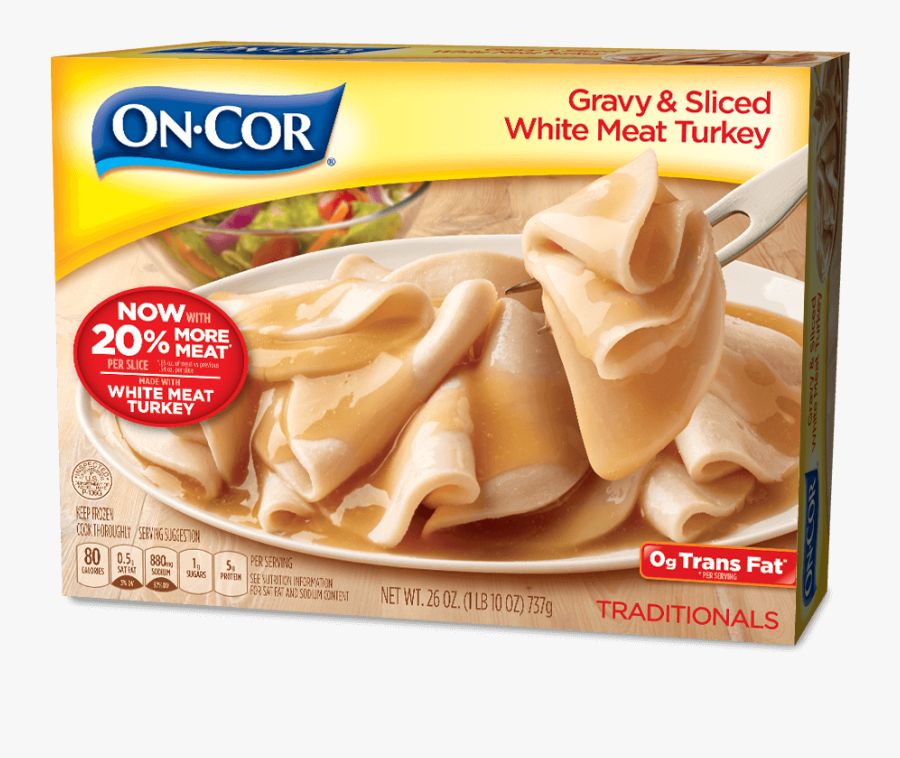 Meal Clipart Salisbury Steak - Oncor Turkey And Gravy, Transparent Clipart