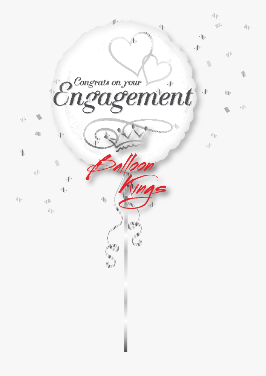 Congrats On Your Engagement - Illustration, Transparent Clipart