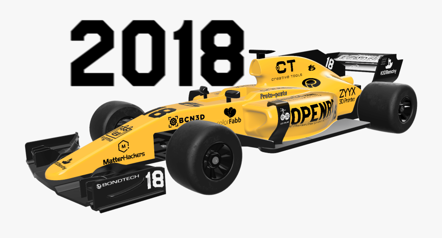 Formula One Car, Transparent Clipart