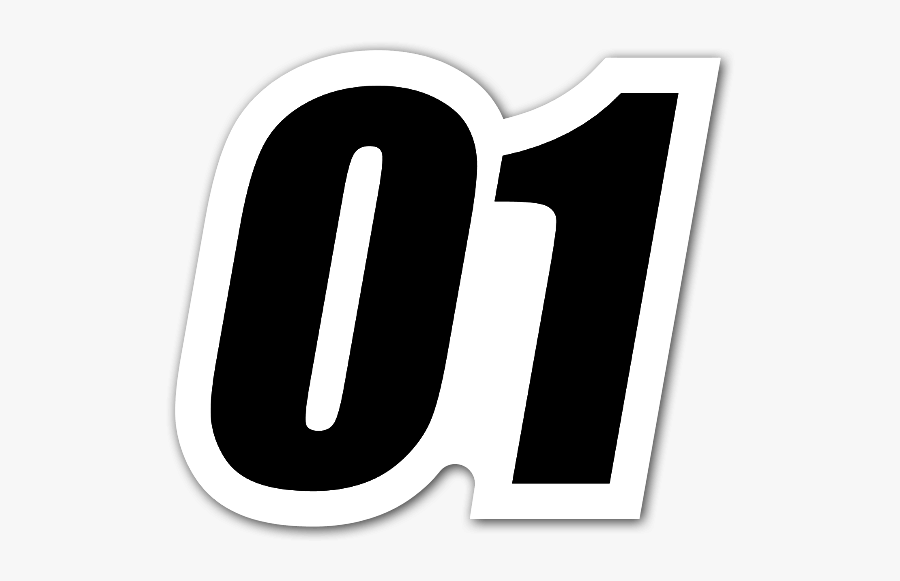 Flames Clipart Drag Racing - Racing Number 01, Transparent Clipart