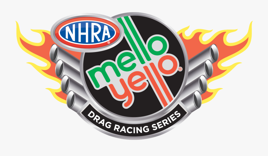 Transparent Nhra Logo Png - Mello Yello Drag Racing, Transparent Clipart