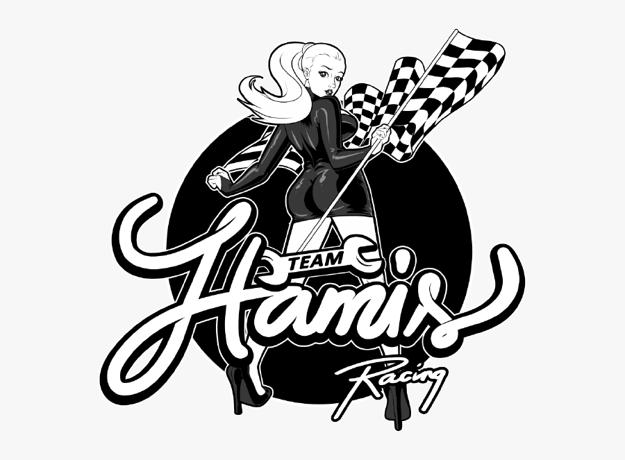 Track Clipart Drag Race - Drag Racing Team Logo, Transparent Clipart