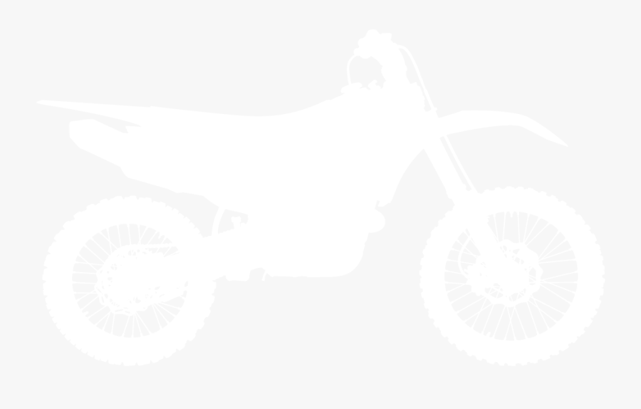 Icons Motocross White Png, Transparent Clipart