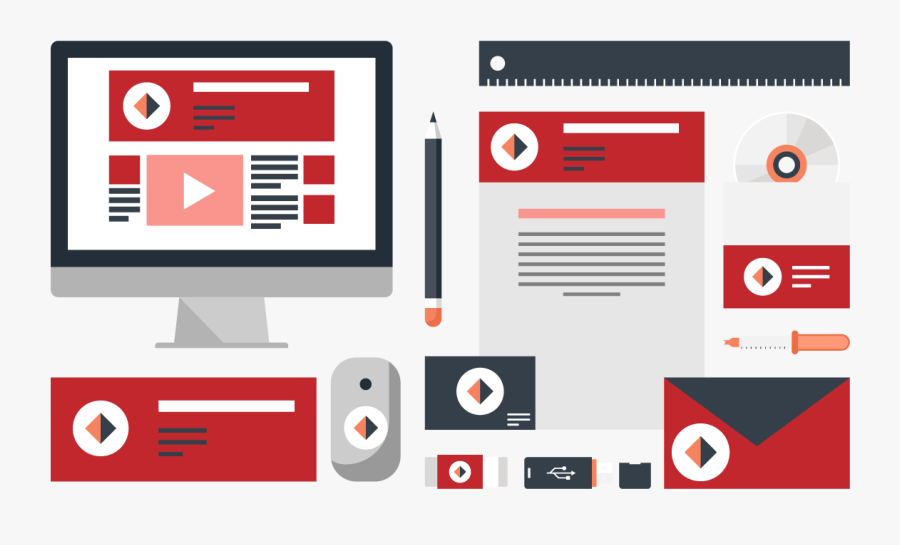 Software Development Clipart Identity - Corporate Identity Design Png, Transparent Clipart