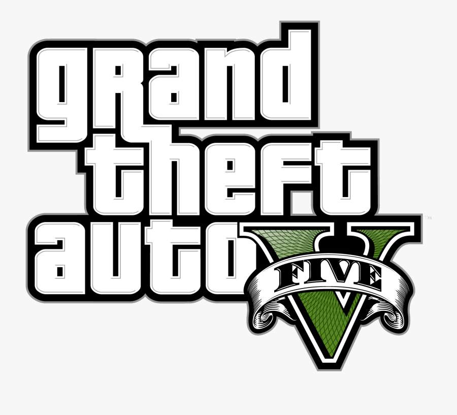 Grand Theft Auto 5 Logo Png, Transparent Clipart