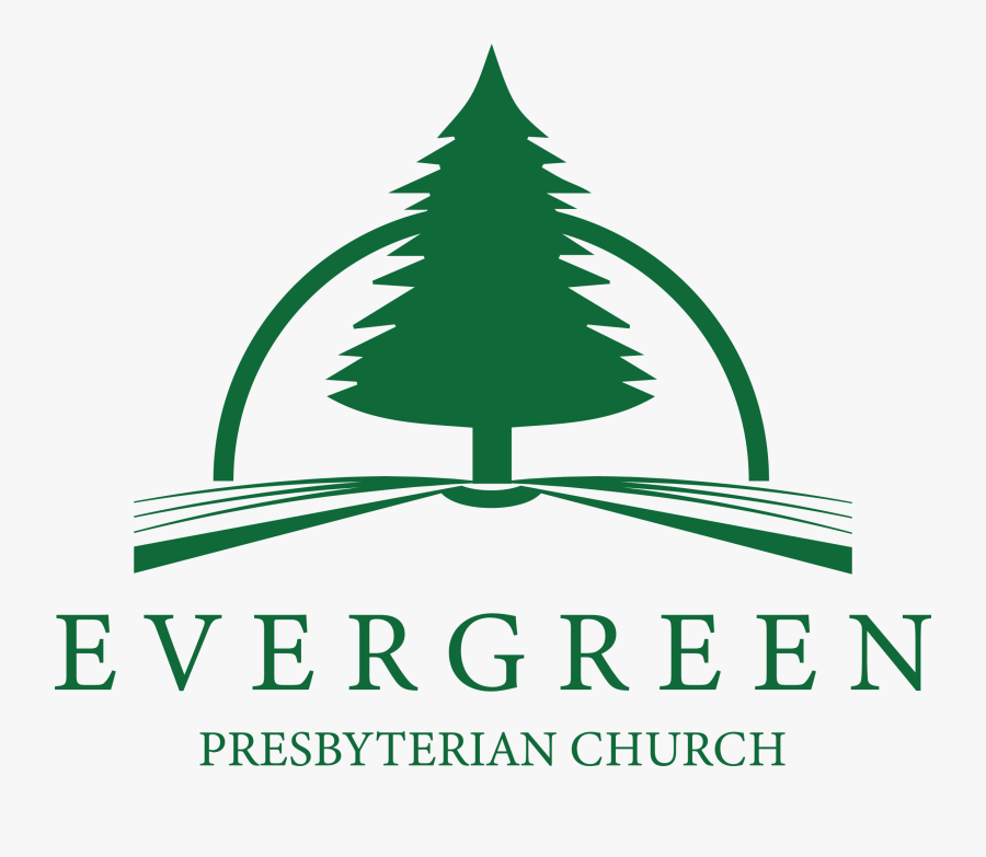 Evergreen Presbyterian Church - Christmas Tree, Transparent Clipart