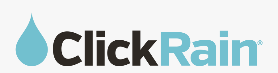 Click Rain Logo, Transparent Clipart