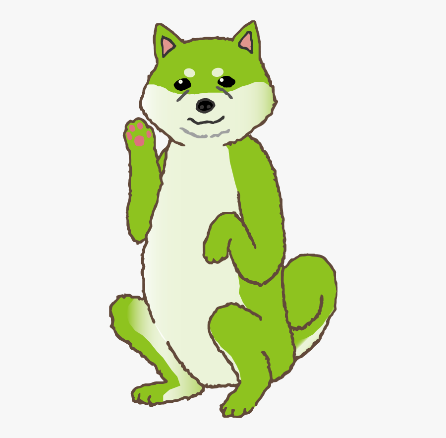 Shiba Dog - Cartoon, Transparent Clipart