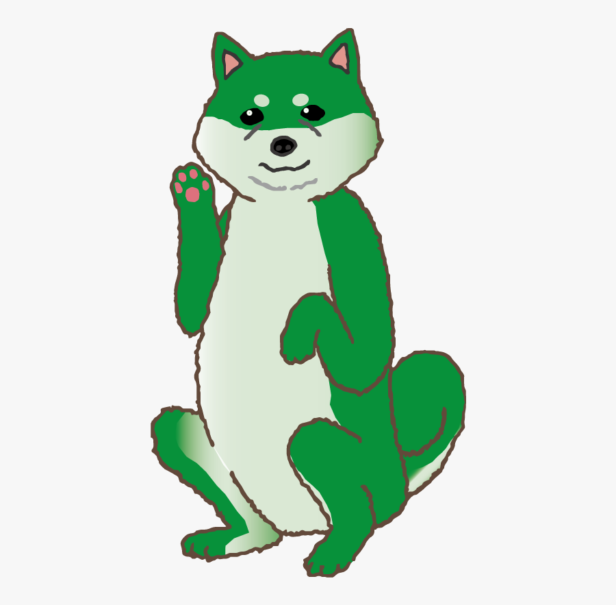 Shiba Dog - Cartoon, Transparent Clipart
