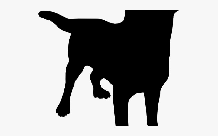 Transparent Background Dog Silhouette Clipart, Transparent Clipart
