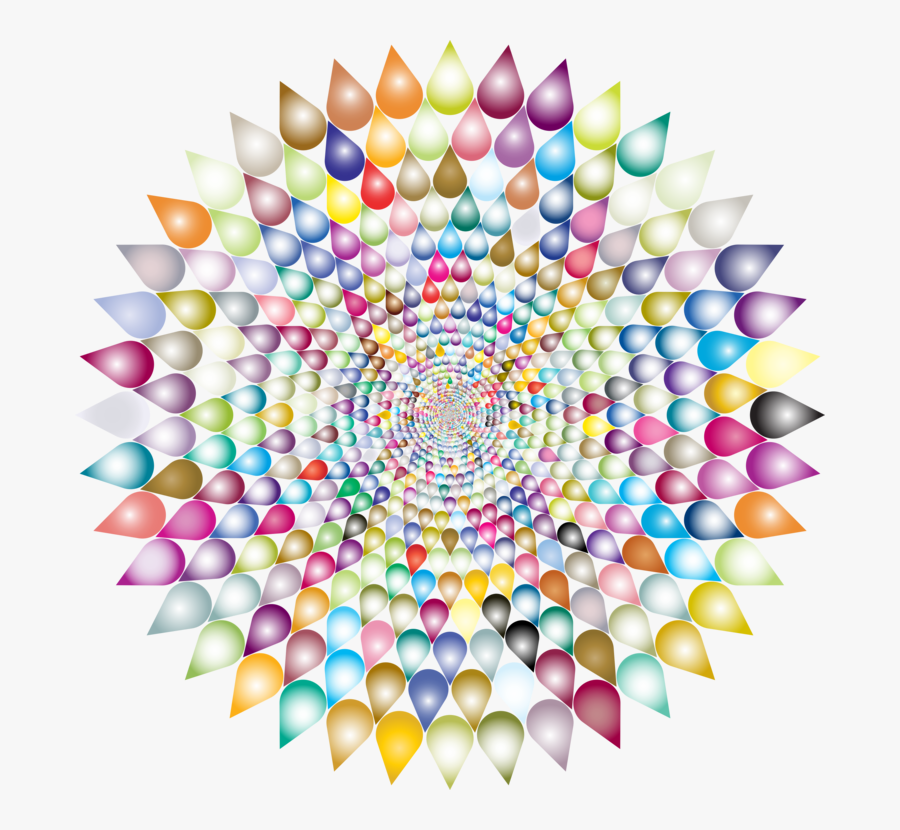 Symmetry,petal,circle - Circle, Transparent Clipart