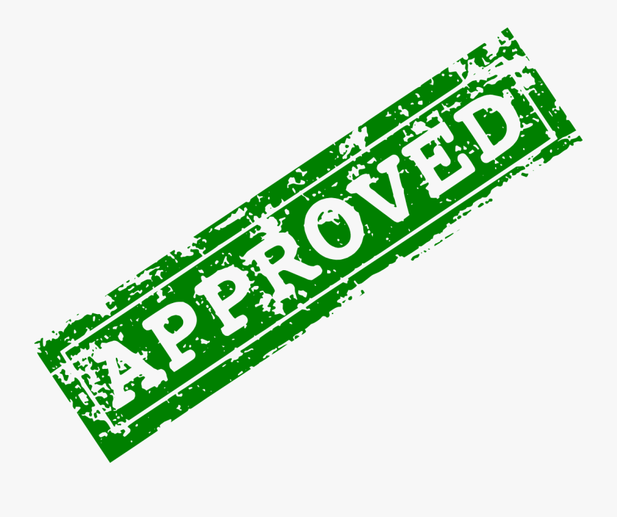 Paper Rubber Stamp Clip Art - Approved Stamp Png, Transparent Clipart