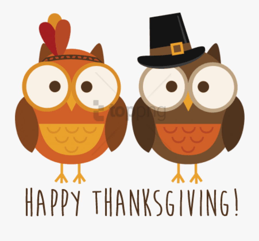 Owl - Thanksgiving Clip Art, Transparent Clipart