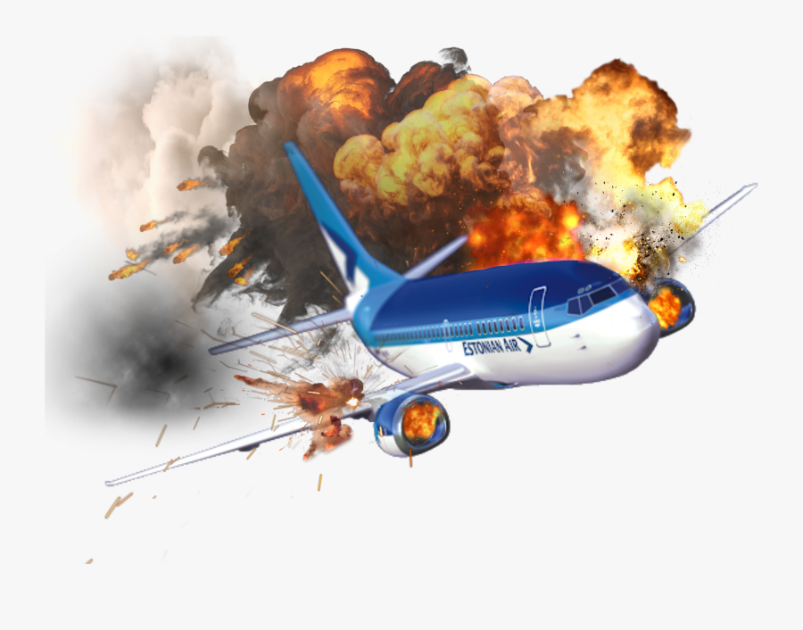 #plane #crash - Plane Crashing Png, Transparent Clipart