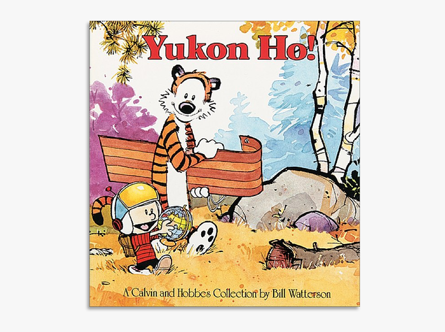 Calvin And Hobbes Yukon Ho, Transparent Clipart