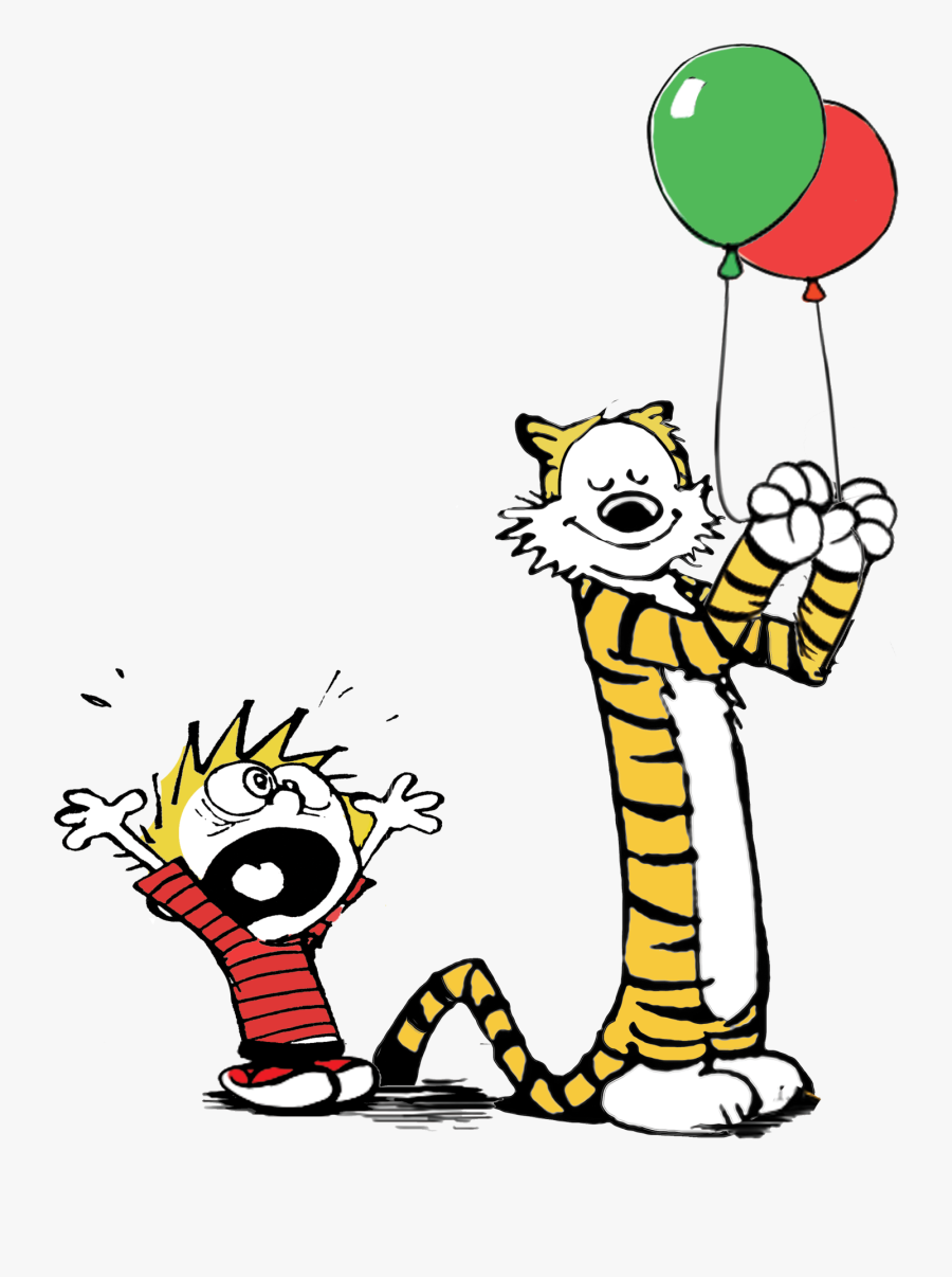 Transparent Ballon Png - Calvin And Hobbes Heart, Transparent Clipart