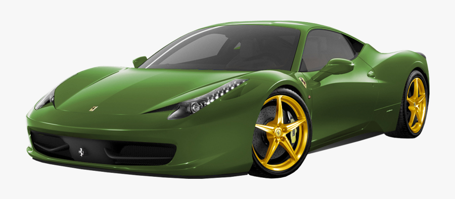 Transparent Car Png Clipart - Ferrari 458 Italia, Transparent Clipart