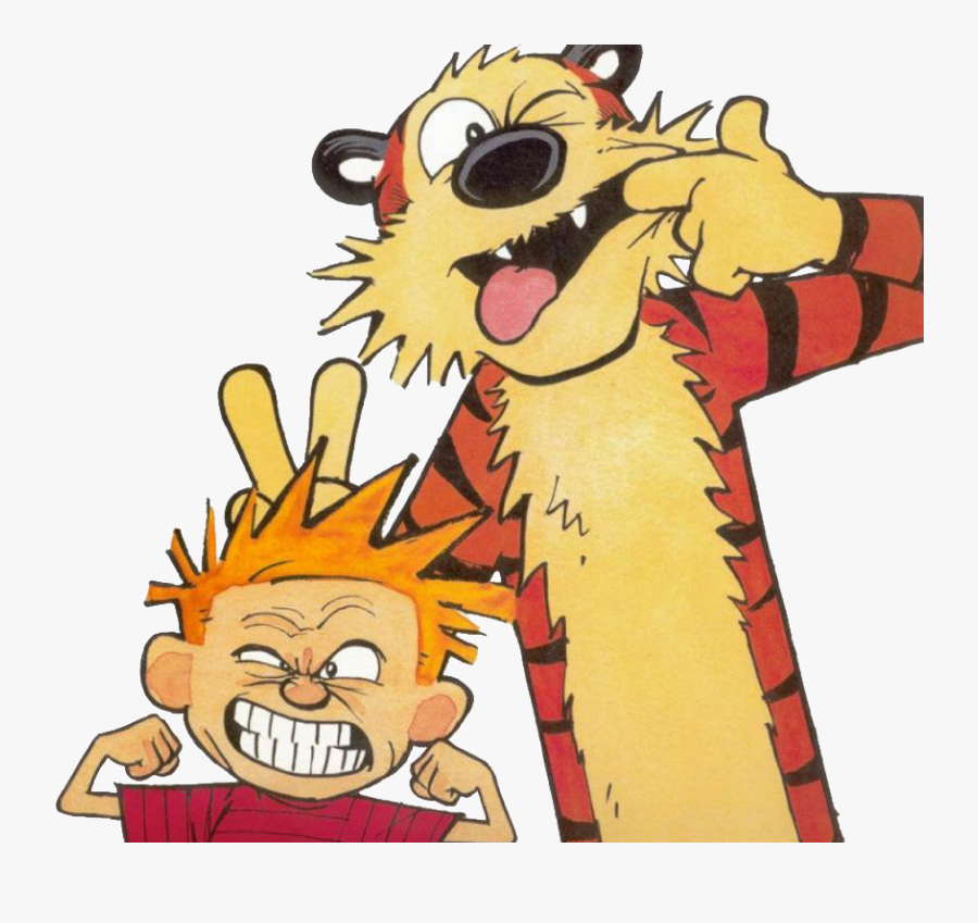 Also, I Transmogrified That Calvin And Hobbes One Into, Transparent Clipart
