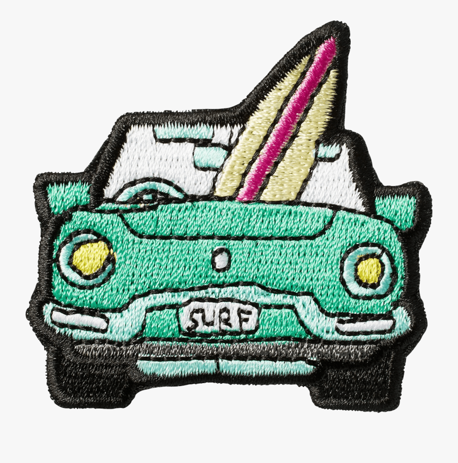 Beach Car Sticker Patch - Cartoon, Transparent Clipart