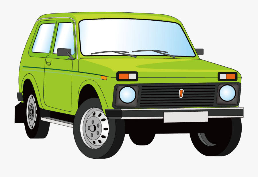 Car Jeep Van - Car Vector, Transparent Clipart