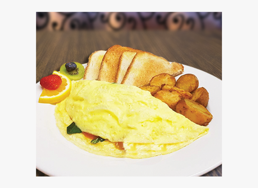 Meal Clipart Omelette Breakfast - Fast Food, Transparent Clipart