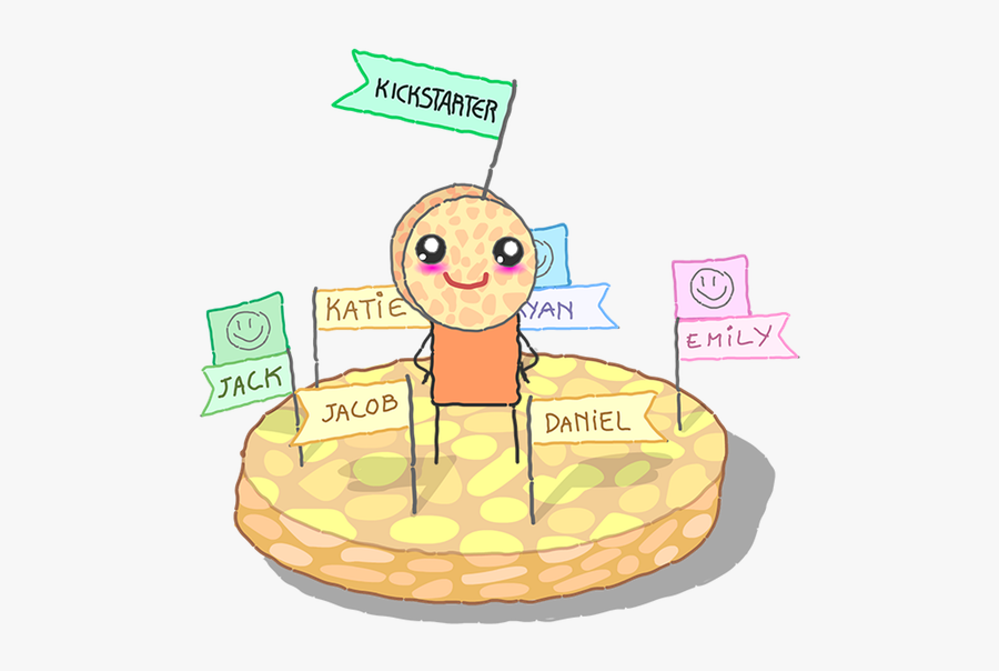 Simple Omelet Cliparts - Spanish Omelette Cartoon, Transparent Clipart