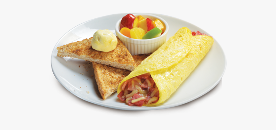 Omelette Transparent Background Png - Kenny Rogers Breakfast Philippines, Transparent Clipart