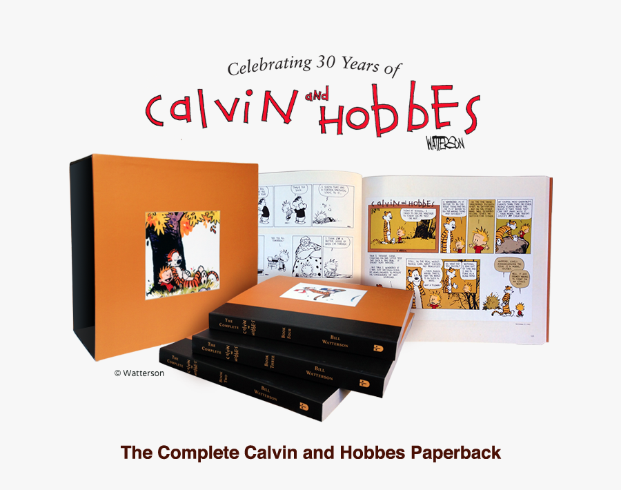 The Complete Calvin And Hobbes - Calvin And Hobbes, Transparent Clipart