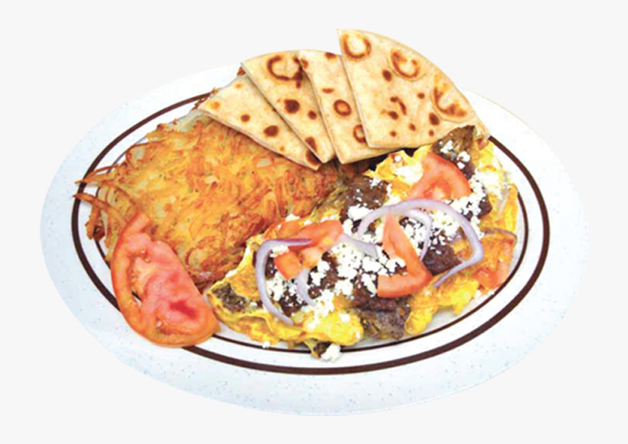 Meal Clipart Omelette Breakfast - Taco, Transparent Clipart