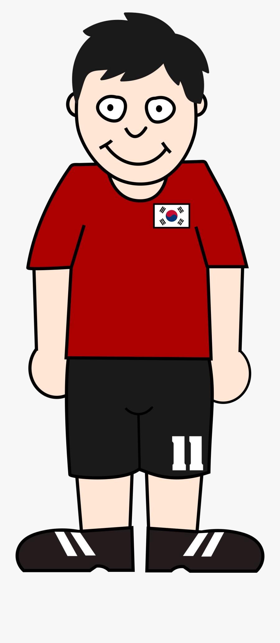 World Cup Soccer Player Clipart Png Transparent Png - Soccer Player Clip Art, Transparent Clipart