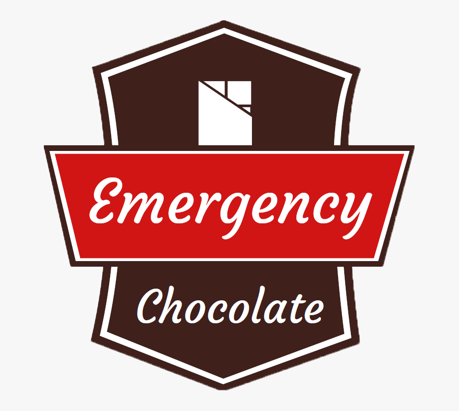 Emergencychocolate - Sign, Transparent Clipart