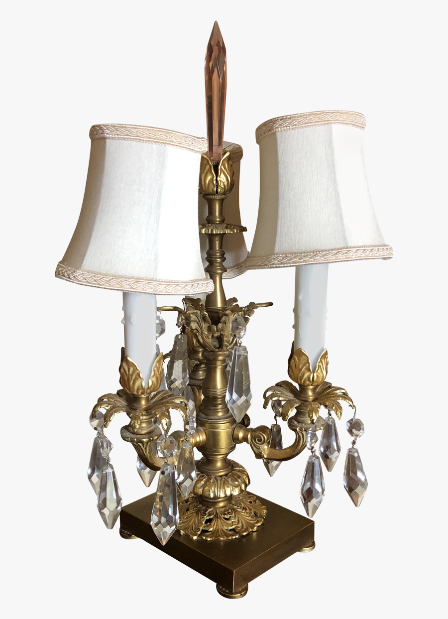 Viyet Designer Furniture Lighting Antique French Empire - Brass, Transparent Clipart