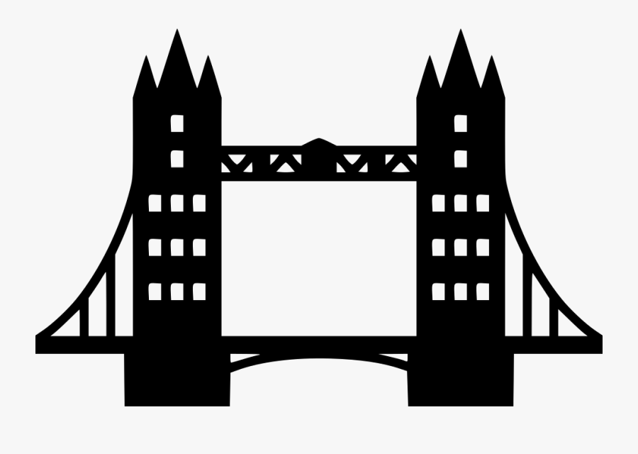 Transparent Bridge Icon Png - Tower Bridge Icon Transparent, Transparent Clipart