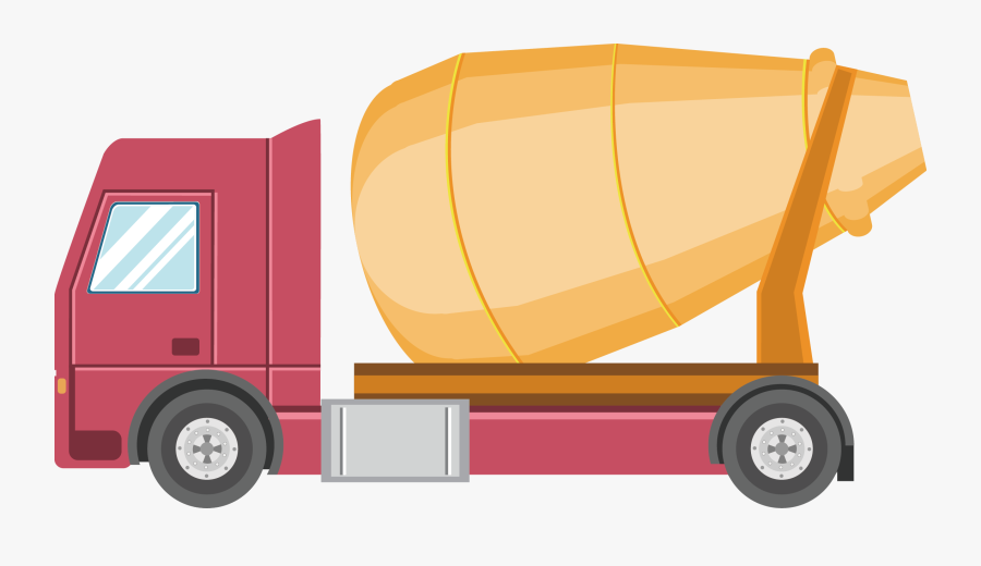Juice Clipart Mixer - Truck Mixer Animation, Transparent Clipart