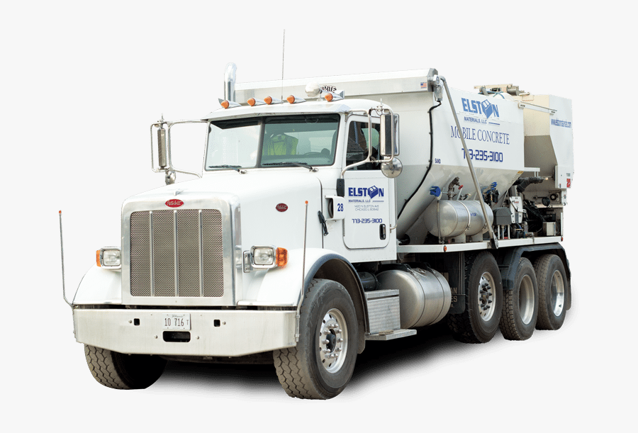 The Advantages Of Using A Volumetric Concrete Mixers - Elston Materials, Transparent Clipart