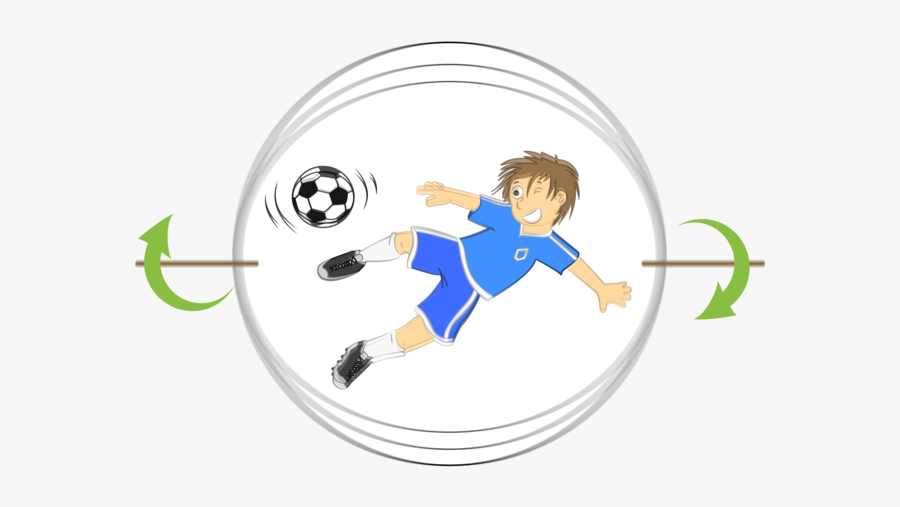 Thaumatrope Craft For Kids - Thaumatrope Soccer, Transparent Clipart