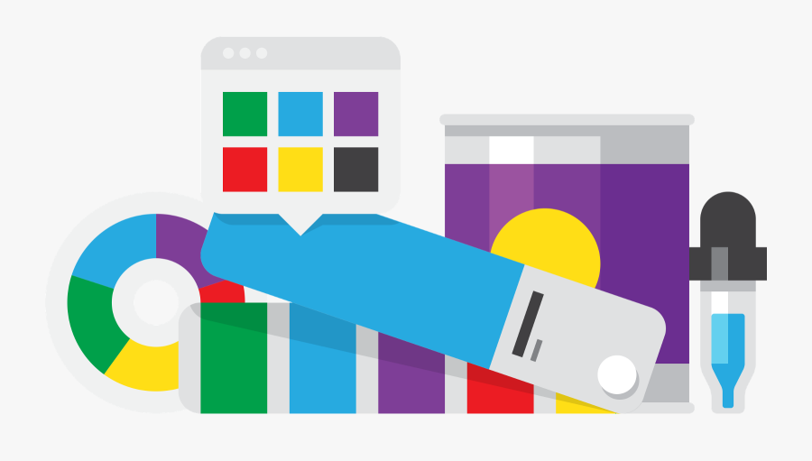 How I Work With - Color, Transparent Clipart