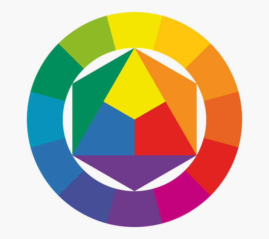 Color, District, Colorful, Pattern, Structure, Contrast - Itten Color Wheel, Transparent Clipart