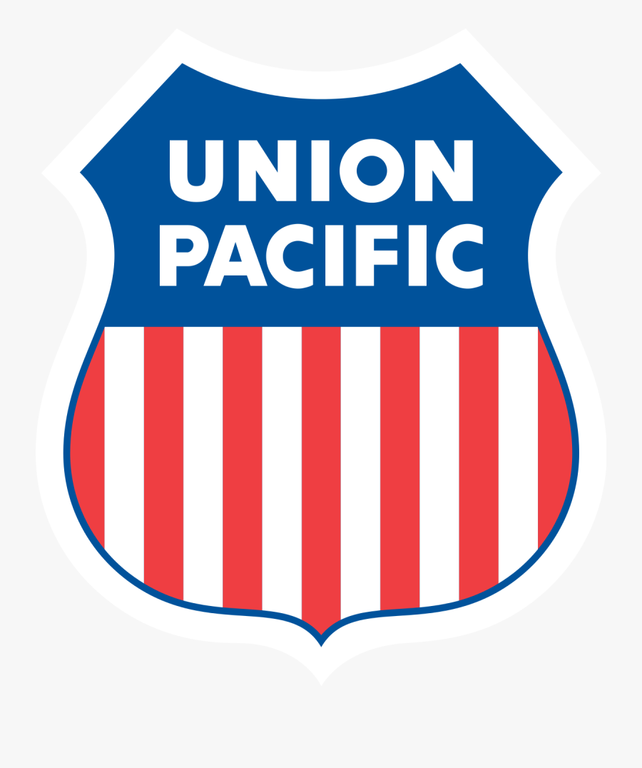 Cliparts Diesel-electric Locomotive - Transparent Union Pacific Railroad Logo, Transparent Clipart