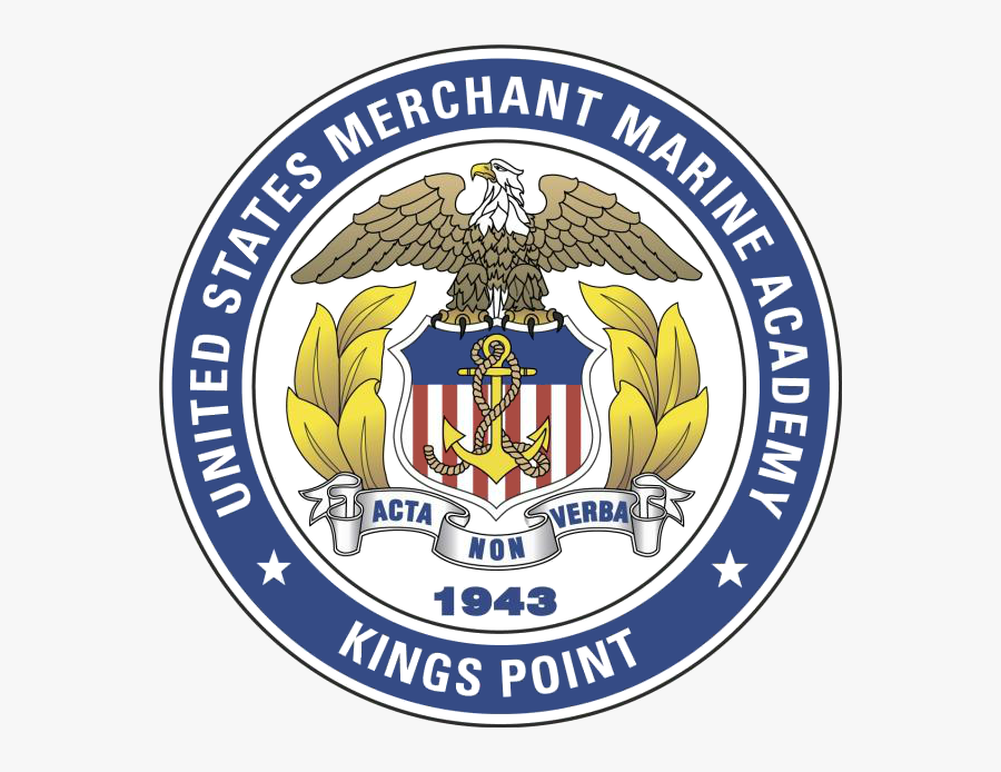 Marines Seal Png - United States Merchant Marine Academy Logo, Transparent Clipart